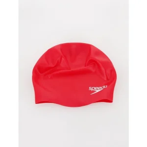 excellente qualité SPEEDO Bonnet De Bain Speedo Jun Moulded Sil P12 Rouge 7-489 6