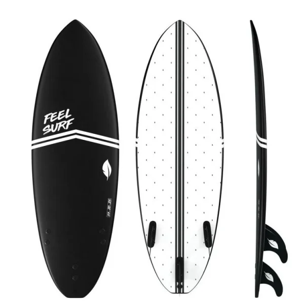 remise en ligne Planche De Surf En Mousse 5’4 FEEL SURF – 5’4 X 20 X 2 1/2 – 31,5L 1