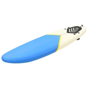 soldes pas cher VIDAXL Planche De Surf 170 Cm Bleu Et Creme 7