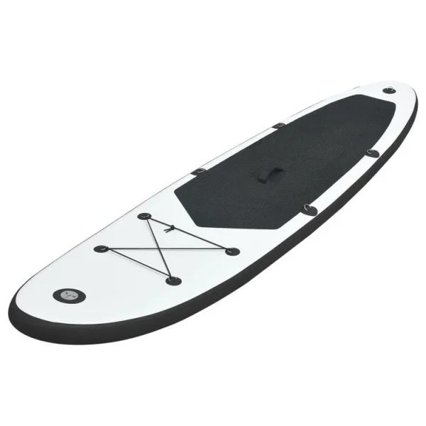 VIDAXL Ensemble De Planches SUP Gonflables Noir Et Blanc Authentic Original licence 3