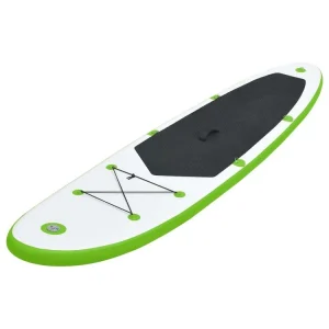 VIDAXL Ensemble De Planches SUP Gonflables Vert Et Blanc Vente 7