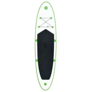 VIDAXL Ensemble De Planches SUP Gonflables Vert Et Blanc Vente 9