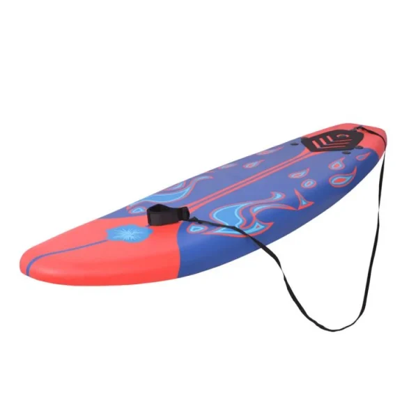 marque moins cher VIDAXL Planche De Surf Bleu Et Rouge 170 Cm 3