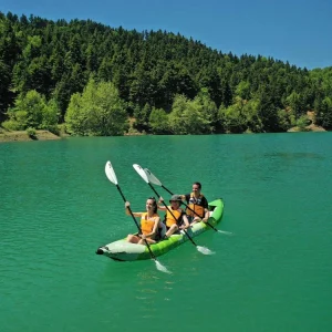 Canoë Kayak Betta 3P Gonflable Trois Places 15’7 Avec Pompe Haute Pression. Sac De Rangement Et Doubles Pagaies De Qualité 7