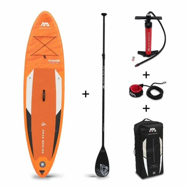 soldes magasin Aqua Marina Stand Up Paddle Gonflable – Atlas 12′- 15cm D’épaisseur – Pack Stand Up Paddle Gonflable (SUP) Avec Pompe Haute Pression. Pagaie. Leash Et Sac De Rangement Inclus 1