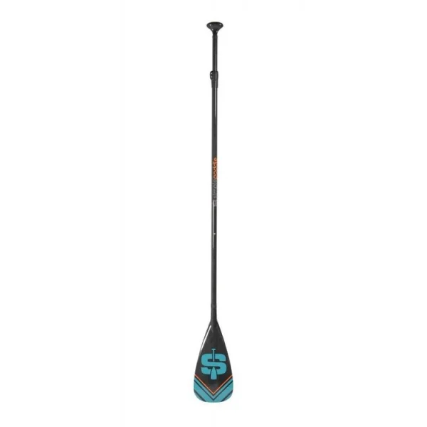 Dernières Nouveautés SIMPLE PADDLE Pagaie De Stand Up Paddle Réglable De 175 à 215cm Et Démontable En 3 Sections – Carbone, Fibre De Verre Et Nylon – Horuz 3