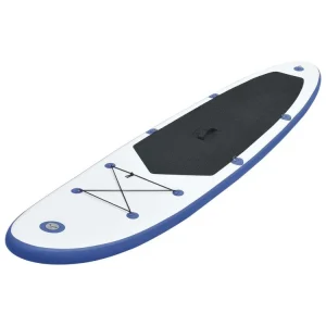 VIDAXL Stand Up Paddle Planche A Rame Bleu Et Blanc vente pas cher 7