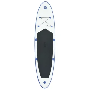 VIDAXL Stand Up Paddle Planche A Rame Bleu Et Blanc vente pas cher 9