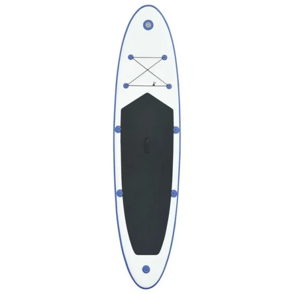 VIDAXL Stand Up Paddle Planche A Rame Bleu Et Blanc vente pas cher 4