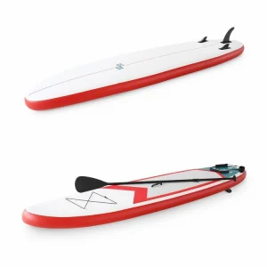 vente luxe pas cher Alice’s Garden Stand Up Paddle Gonflable – Pablo 10’10 – 15cm D’épaisseur – Pack Stand Up Paddle Gonflable (SUP) Avec Pompe Haute Pression Double Action. Pagaie. Leash Et Sac 7