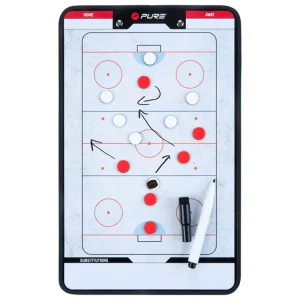 Prestation Et Rapide Pure2Improve Tableau D’entraîneur Hockey Sur Glace 35×22 Cm P2I100640 9