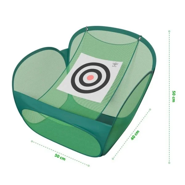 en france BEE GOLF Filet D’entrainement De Golf Chipping (L 50 X P 40 X H 50 Cm) Avec Cible Et Housse De Transport 3