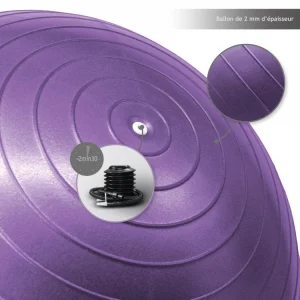 VIVEZEN Ballon De Yoga, Fitness, Gymnastique – Diam 55 Cm magasin paris 18