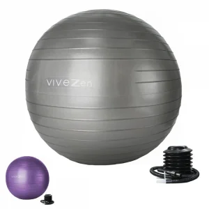 VIVEZEN Ballon De Yoga, Fitness, Gymnastique – Diam 65 Cm excellente qualité 14